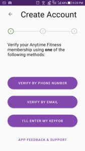 how to use anytime fitness workout app