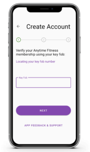 how to use anytime fitness workout app