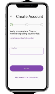 how to use anytime fitness workout app