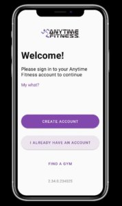 how to use anytime fitness workout app