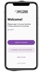 how to use anytime fitness workout app